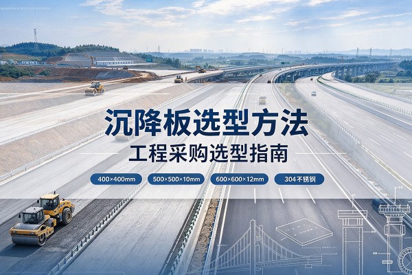 广宗沉降板选择方法