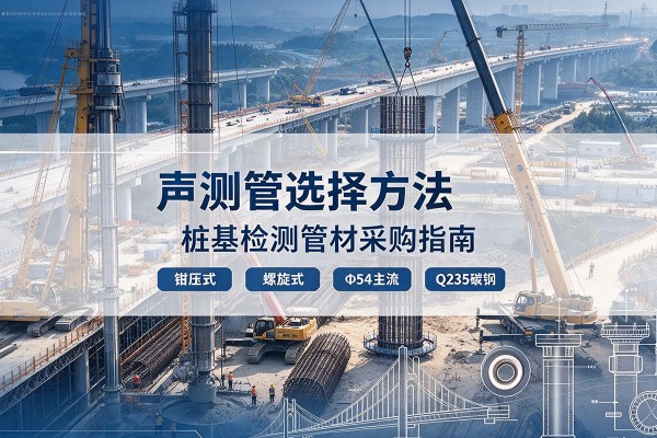 广宗声测管选型标准