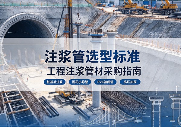广宗注浆管选型标准